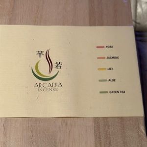 Arcadia Incense set 🎁❤️⭐️